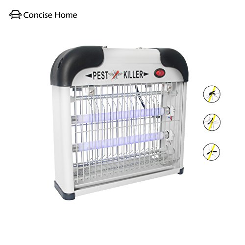 Concise Home 12W UV INSEKTENVERNICHTER, SCHNELL, EINFACH, CHEMIEFREI, Schädlingsbekämpfung, Mückenabwehr, Insektenabwehr u. Insektenlampe in einem, GEGEN alle fliegenden INSEKTEN … - 7