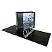 Produktbild Professional Plus No-Gap D-Rings Vinyl View Binder, 5" Capacity, Black