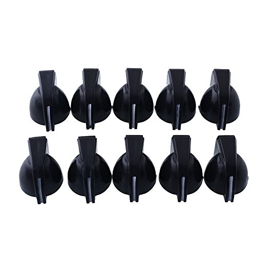 Xinzhi Mini Chicken Head Knobs -10 Pcs Mini Guitar AMP Amplifier Knob Effect Pedal Chicken Head Knobs