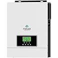 Fsolar 3200VA 24V Solar Inverter With MPPT Solar Charge Controller 80A (3000 WATTS) 30-400VDC+ AC Charger Pure sine Wave 3.2KW Single Phase