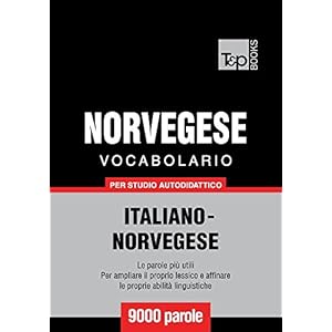 Vocabolario Italiano-Norvegese per studio autodida