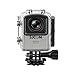 Produktbild SJCAM SJ-M20 Deutsche Version wasserdichte Sport Actionkamera (3,81 cm (1,5 Zoll), 4K/2K, WiFi, 30m, 16MP, Gyro Anti-Shake Stabilisierung, 16 Zubehörteile) Silber