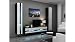 Produktbild BMF VIGO NEUE III WOHNWAND SCHRANKWAND IN HOCHGLANZ TV RACK TV SCHRANK-SCHWARZ UND WEISS, FARBKOMBINATIONEN schwarz / weiß