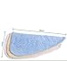 Moolecole Women Fashion Absorbent Microfiber Hair Dry Towel Shower Cap Hair Turban Quick Dry Hat Cap Blue