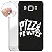 Produktbild Finoo Samsung Galaxy J5 2016 Weiche Flexible Silikon-Handy-Hülle | Transparente TPU Cover Schale mit Motiv | Tasche Case Etui mit Ultra Slim Rundum-Schutz | Pizza Princess