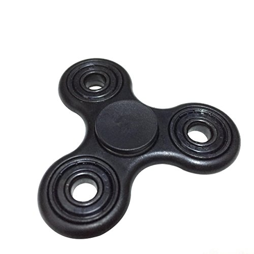 2017 New Style EDC Finger Spiral Toy Decompression Rotary Gyroscope Tri-Spinner Fidgets Toyblack