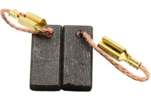 Kolborste för MILWAUKEE AG9-125QXC-slipare -- 5 x 8 x 16,5 mm -- 2,0 x 3,1 x 6,3 tum -- Med automatisk avstängning