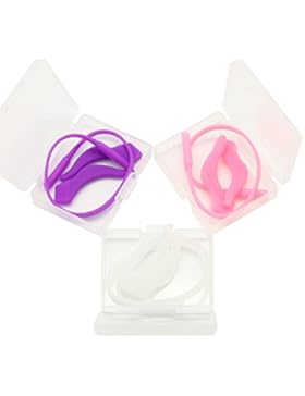 EnzoDate 3 Sets Pack Kinder Gläser Silikon Cord & Stay Puts, Kinder Brillen Ohrschlösser mit Kopfband Strap Retainer