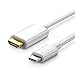 Produktbild USB C auf HDMI Kabel (6ft/1.8M), USB 3.1 Typ C (Thunderbolt 3 kompatibel) zu HDMI 4K Kabel für Samsung Galaxy Note 8/S8+/S8/MacBook Pro/iMac 2017/Dell XPS 13/15/Huawei Mate 10 Pro/ChromeBook Pixel.(Weiß)