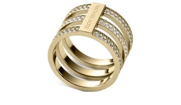 michael kors tri colour ring
