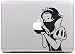 Produktbild NetsPower® Cartoon Abbildung Entwurf II Vinyl Decal Sticker Abziehbild Abziehbilder Aufkleber Power-up Kunst Schwarz für Apple MacBook Pro/Air 13" 15" Zoll - Snow White 4