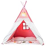 Labebe Kids Tepee / Spielhaus / Spielzelt für Baby Mädchen...