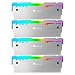 Produktbild YOun Jonsbo NC-3 4X Desktop Speicher Kühlweste 5V RGB RAM Kühlkörper Kühlergehäuse