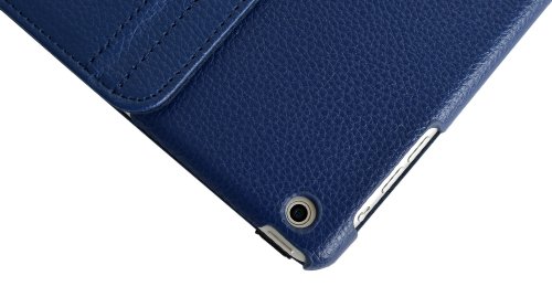 inShang Hülle für Apple iPad air ipad 5 ipad air1 ipad air (2013-2014 released), Edles PU Leder Tasche Hülle Skins Etui Schutzhülle Ständer Smart Case Cover für Tablet iPad air 1, Super Automatische Einschlaf-/Aufwach funktion, 360 Grad rotierende Schutzhülle mit Standfunktion + inShang Logo hochwertigen Stylus Eingabestift Stift - 5