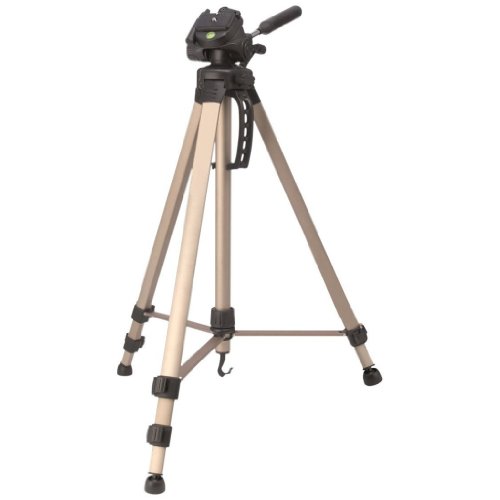 Invero Professionelle Aluminium-Stativ mit 3-Wege-Pan, Tilt Head & Stativtasche fr Canon EOS 450D / EOS Rebel Xsi / EOS Kiss Digital X2