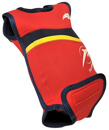 Konfidence Babywarma Baby Wetsuit - Red Wave (12-24 Months)