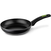 Monix Green | Frying Pan 22 cm, Forged Aluminium, Heat Resistant Bakelite Handle, Suitable for All Hobs Including Induction