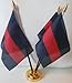 Produktbild Haushalt Division British Army 4 Flagge Desktop Tisch Mittelpunkt mit Gold Boden
