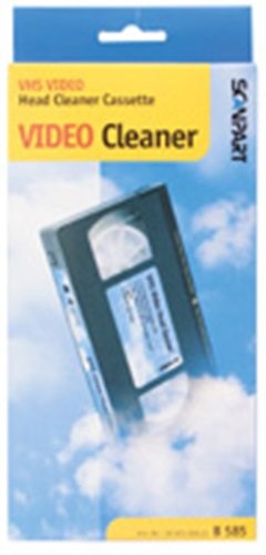 Preisvergleich Produktbild Scanpart universal VHS Video Reinigungskassette Kassette Reiniger Reinigung