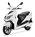 Produktbild HAWK 3000 LI 3000 Watt Elektroroller 45 km/h 2 Lithium Akkus E Roller E Scooter mit Straßenzulassung Elektro Roller Scooter Testsieger kaufen, Weiß