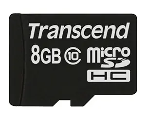 Transcend microSDHC10 8GB Class 10 Memory Card