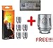 Produktbild [100% AUTHENTISCH [5 + 1 angeboten DansLesVapes] 6er Pack Verdampferköpfe SMOK SMOKTECH TFV8 Baby X4 0.15 ohm oder M2/Q2/T6/Mesh/T12/Strip/T8/RBA