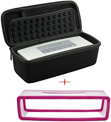 Poschell Hard Case Travel Bag Travel Storage Protection Box with Soft Cover for Bose Soundlink Mini 2 Bluetooth Portable Wireless Speaker