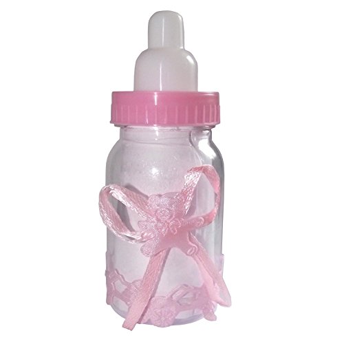 "It's a boy" oder "it's a girl" Partydeko für Babyshower oder Tauffeier, Mitgebsel (rosa)