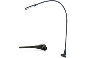 JXRYWF 24 inch 2 watt Right Angle XLR 4PIN LED Mixer gooseneck lamp for Yamaha BEHRINGER Allen&Heath Mixer (XLR 4Pin Port)
