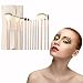 Produktbild OFKPO 12 Stück Make up Pinsel Set,Professional Make Up Bürsten mit PU Leder Kosmetiktasche