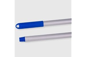 La Briantina MAN00652A Mango Profesional para Escobas, Aluminio, 130 cm