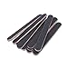 Mobengo 10 PCS Double Sided Nail Files Emery Board Grit Black Gel Cosmetic Manicure Pedicure Professional-Grade Sand Paper Emery Washable