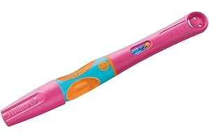 Pelikan® Pióro wieczne Griffix do nauki pisania | Średnia stlówka | Na atrament | Unikalny Design | Biuro Szkoła Studia Praca | Kaligrafia Komfortowe i Gładkie pisanie | Lovely Pink