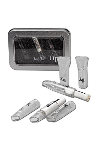 3 puntas de filtro de vidrio Black Leaf para auto-rodado (7 mm adentro/10 mm fuera) + filtro de Actitube