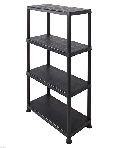 2x Ondis24 Regal Lagerregal Steckregal Kunststoffregal Schwerlastregal 60 x 30 x 135 cm – Doppelpack! - 2