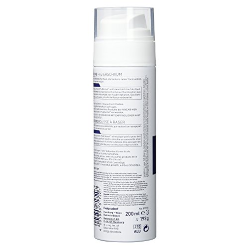 Nivea Men Rasierschaum sensitiv 200ml - 3