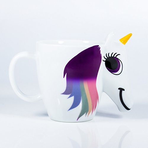 Thumbs Up unimugcc Unicorn Tasse Tasse Einhorn Keramik mehrfarbig 13,4 x 10,5 x 9 cm - 4