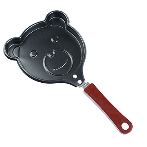 Mini Egg Pan praktischen Handheld Outdoor Picknick Küche Omelette Pfannkuchen Formen Non Stick Cooking Bär