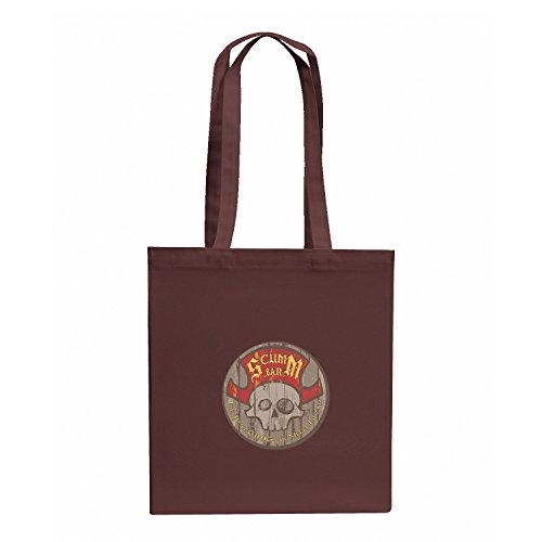 Preisvergleich Produktbild NERDO Scumm Bar - Stoffbeutel, braun