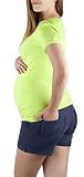 Mija – Kurze Umstandsshorts / Umstandshose / Umstands Shorts 9029 - 2
