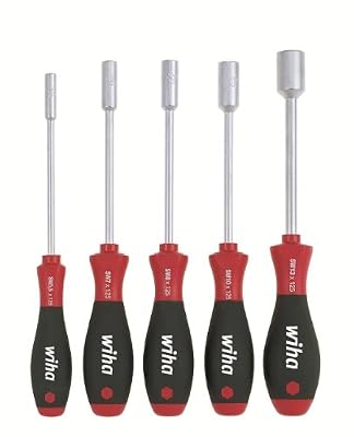 Wiha 341K5 Jeu de tournevis à douille six pans SoftFinish 5 pièces (Import Allemagne)