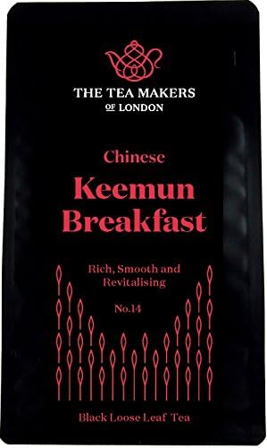 The Tea Makers of London Keemun Black Loose Leaf Breakfast Tea in Pouch 100 g