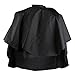 Segbeauty® Waterproof Nylon Salon Hair Cape Barber Cape, Velcro Closure Odourless Hair Stylist Cape, Black Mini Comb-out Make-up Beard Trimming Shampoo Hair Color Haircut Apron