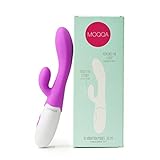 Palm rabbit vibrator, 30 vibration modes, silicone, for her - MOQQA