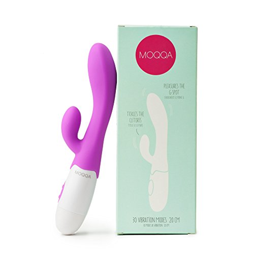 Preisvergleich Produktbild MOQQA Palm Rabbit Vibrator mit G-Punkt Spitze