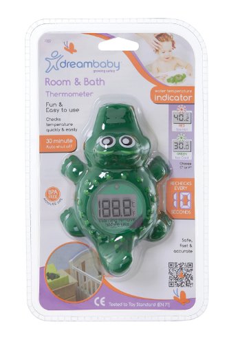 Dreambaby Room and Bath Thermometer (Crocodile)