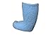 **Great Value** Babies 10pk Soft & Cosy Fleece Socks (3-5 FOOTSIZE, PALE BLUE)