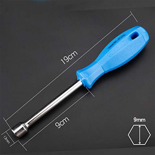 Preisvergleich Produktbild Behavetw Sechskantschlüssel Schraubendreher Bit-Halter Sechskantschlüssel Drehmoment Inbus-Reparaturwerkzeuge 5,5 mm / 6 mm / 7 mm / 8 mm / 9 mm, Wie abgebildet, 9 mm