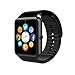 Price comparison product image Smart Watch , ChromiumFIT GT08 Touch Screen Bluetooth WristWatch with Camera/SIM Card Slot/pedometer analysis/Sleep Monitoring Samsung Galaxy/S6/S6 plus Edge/S7/S7 Edge/S8/S8 Plus HTC Sony and any other Android(Full Functions) and IOS iPhone smartwatch, IPhone 5/5s/6/plus/7/7plus/8/8 plus/ IPhone X (Partial Functions)( Black)