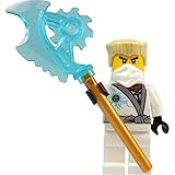 lego ninjago blanco Artículos sueltos originales de LEGO en una bolsa de polietileno sin embalaje ni instrucciones originales.